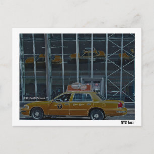 NYC Taxi - Postcard
