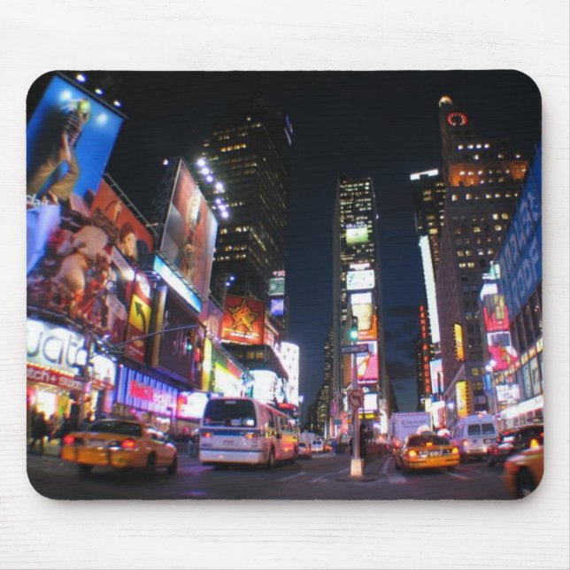 NYC Times Square Mouse Mat (Front)