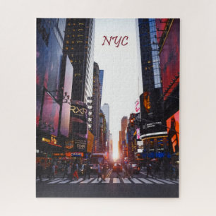 NYC Times Square New York City Jigsaw Puzzle