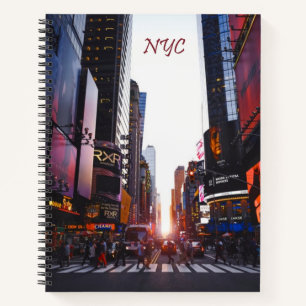 NYC Times Square New York City Notebook