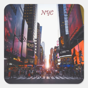 NYC Times Square New York City Sticker