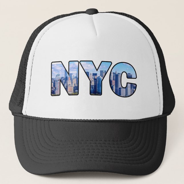 NYC TRUCKER HAT (Front)