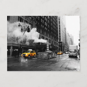 NYC Yellow Cab Postcard