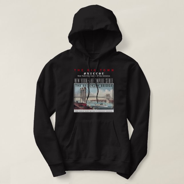 NYCCOU THE BIG TOWN BB2 HOODIE (Design Front)
