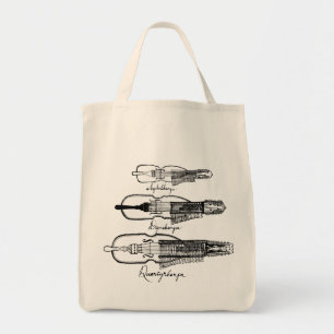 Nyckelharpa grocery bag