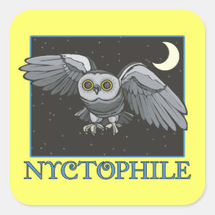 Nyctophile Square Sticker