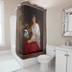 Nydia, The Blind Girl Of Pompeii Shower Curtain