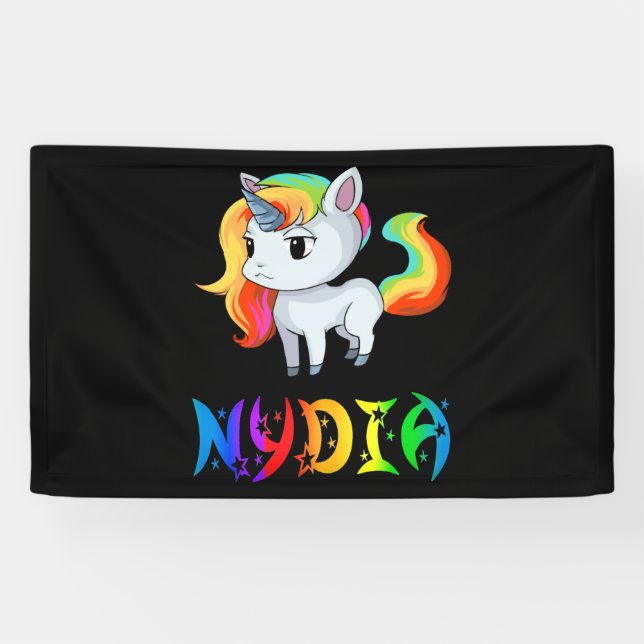 Nydia Unicorn Banner (Horizontal)