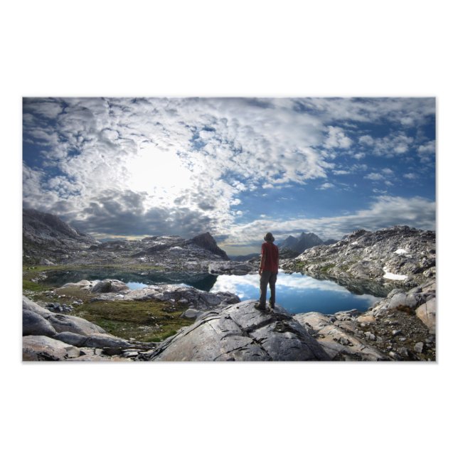 Nydiver Lakes - Ansel Adams Wilderness - Sierra Photo Print (Front)