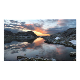 Nydiver Lakes Sunrise 2 - Ansel Adams Wilderness Photo Print