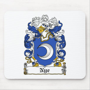 Nye Family Crest Mouse Mat