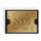 NYE Gold Ticket Party Invitations