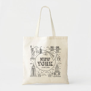 NYE New York Vacation Souvenirs NYC Gift Tote Bag
