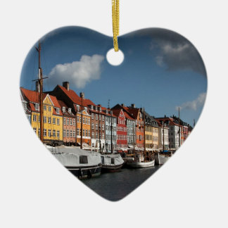 Nyhavn, Copenhagen Ceramic Tree Decoration