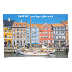 Nyhavn Copenhagen Denmark Pillowcase