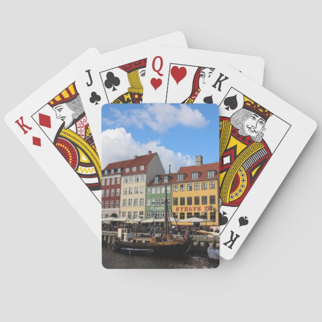 Nyhavn Copenhagen Denmark Playing Cards (Back)