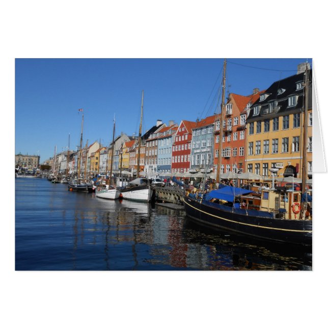 Nyhavn,Copenhagen in Denmark (Front Horizontal)