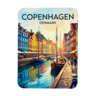 Nyhavn Denmark Magnet