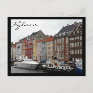 nyhavn modern postcard