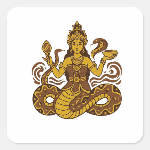 Nyi Blorong Square Sticker