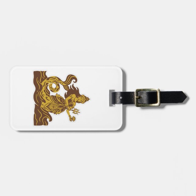 Nyi Roro Kidul Luggage Tag (Front Horizontal)