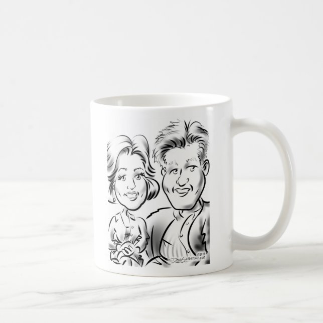 NYJTL Caricature Mug couple (Right)