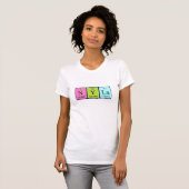 Nyla periodic table name shirt (Front Full)