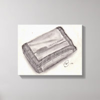 Nylon Wallet Pencil Sketch - Pop Culture