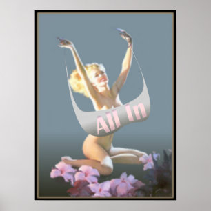 nymph2 based on Pastel by Earl Moran Poster
