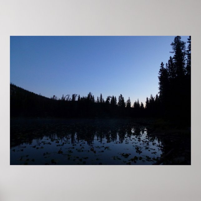 Nymph Lake at Dawn Poster (Front)