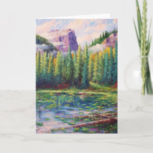 "Nymph Lake" (Blank Card) Card