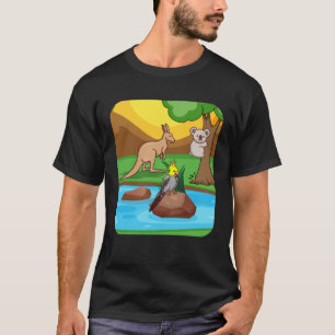 Nymph Playground Large Parakeet Cockatiel T-Shirt