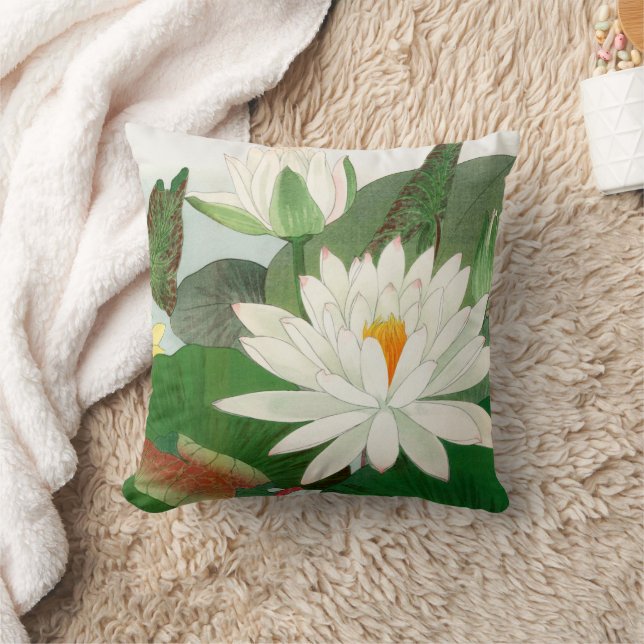 Nymphaea lotus  cushion (Blanket)