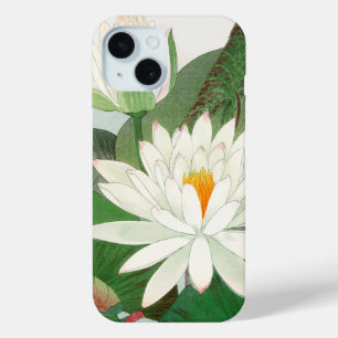 Nymphaea lotus, Japanese woodblock print, 1917 iPhone 15 Case