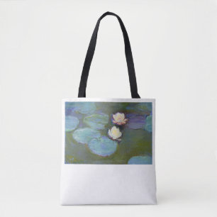 Nympheas (1897–1898) by Claude Monet.   Tote Bag