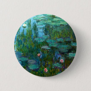 Nympheas 6 Cm Round Badge