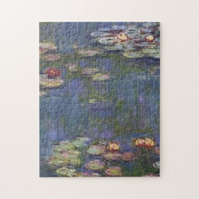 Nymphéas Claude Monet Jigsaw Puzzle (Vertical)