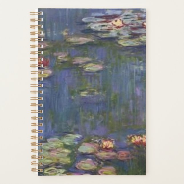 Nymphéas Claude Monet Planner (Front)