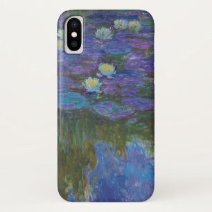 Nymphéas en fleur 1914-17 iPhone x case