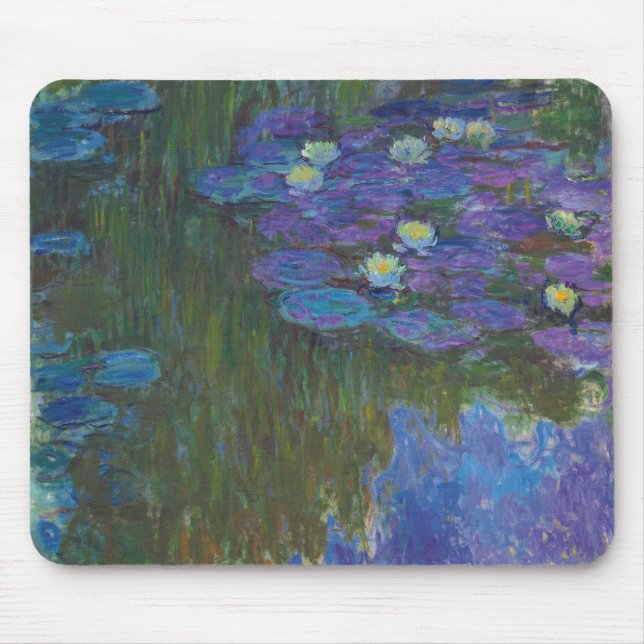 Nymphéas en fleur | 1914-17 mouse mat (Front)