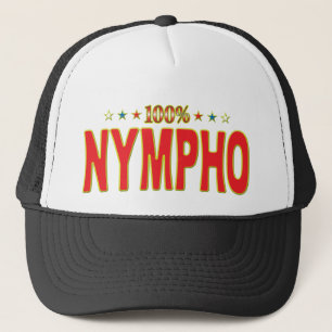 Nympho Star Tag Trucker Hat