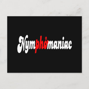Nymphomaniac Postcard
