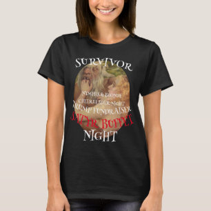 NYMPHS & BLONDE CHEERLEADER BUFFET NIGHT FUNDRAISE T-Shirt
