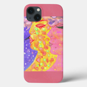 Nymphs Folk Art by AnyaC iPhone 13 Case