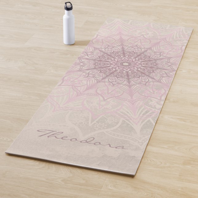 ”Nymph's thigh” Mandala Yoga Mat (In Situ)