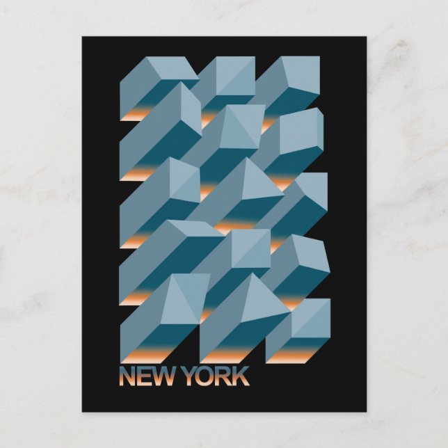 NYNY Broadway Post Card (Front)