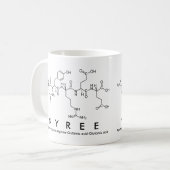 Nyree peptide name mug (Front Left)