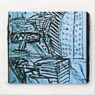 nyse sketch 2 mouse mat