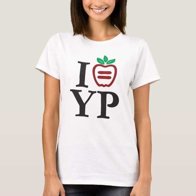 NYULYP Logo Ladies Baby Doll (Fitted) T-Shirt (Front)