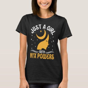 Nyx Goddess Ancient Greek Mythology Lifestyle Nigh T-Shirt